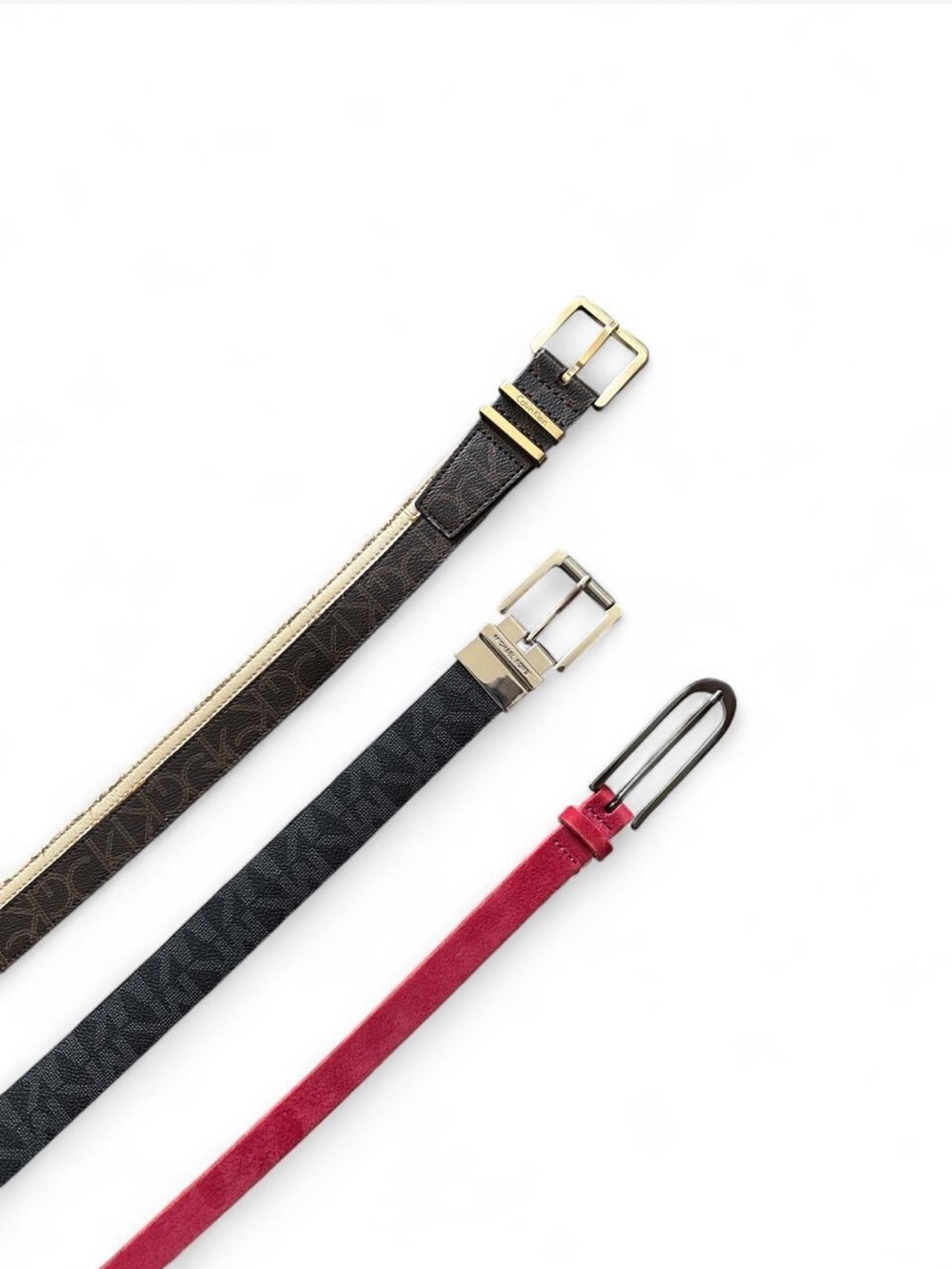 Women’s 3 vintage Y2K belts bundle Michael kors